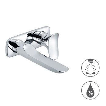 KLUDI AMBIENTA bateria umywalkowa podtynkowa 186 mm