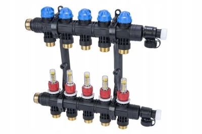 AFRISO ProCalida rozdzielacz EF1 K 5 obiegów grzewczych, G1