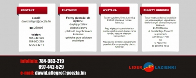 VALVEX LOFT WHITE bateria wannowa + zestaw natrysk