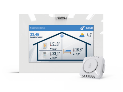 TECH ST-2801 WiFi regulator pokojowy OpenTherm BIAŁY