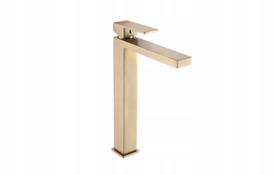 VALVEX ARS BRUSHED GOLD Bateria umywalkowa wysoka