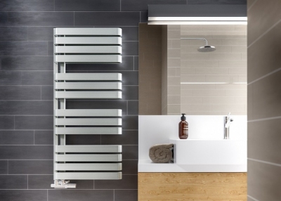 TERMA Grzejnik łazienkowy WARP S 655x600 BIAŁY