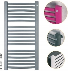 INSTAL PROJEKT grzejnik łazienkowy Retto 50/110 C12 GRAFIT