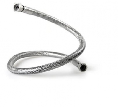 FAMAS RED elastyczny przewód do gazu z nakrętką z uszczelką FPGS-08A - 50 cm