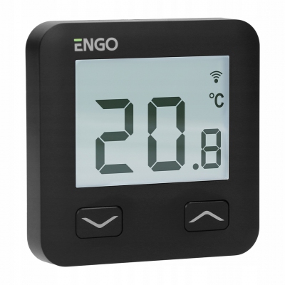 Engo E10B WIFI Regulator temperatury CZARNY