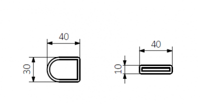 VIPERA grzejnik łazienkowy 500x750 BIAŁY