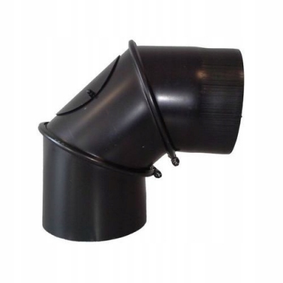 KOLANO SPALINOWE 140mm Kominowe regulowane z wyczystką