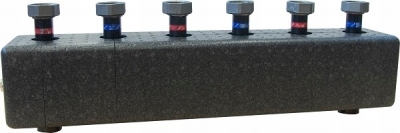 AFRISO  Rozdzielacz KSV 125-3 HW 70 kW, dla 3 obiegów pompowych, ze sprzęgłem hydraulicznym