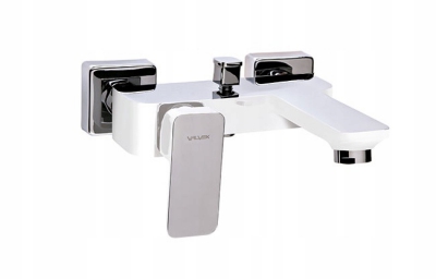 VALVEX LOFT WHITE bateria wannowa + zestaw natrysk