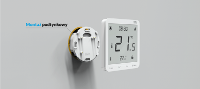 TECH ST-297Z v3 przewodowy regulator 230V CZARNY