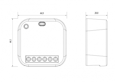 SALUS SR600 Smart relay Inteligentny przekaźnik