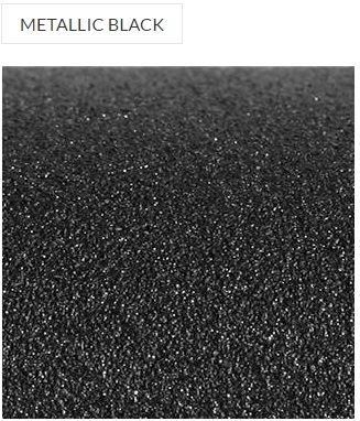 TERMA grzejnik łazienkowy ZIG ZAG 500 x 835 mm METALLIC BLACK podłączenie środkowe Z8