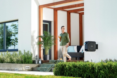 CELLFAST Automatyczny ścienny zwijacz węża ogrodowego ENERGO 20m , 55-410