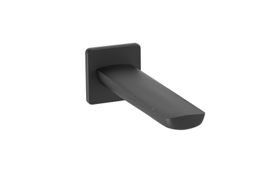 VALVEX KVADRO BLACK Wylewka wannowa podtynkowa