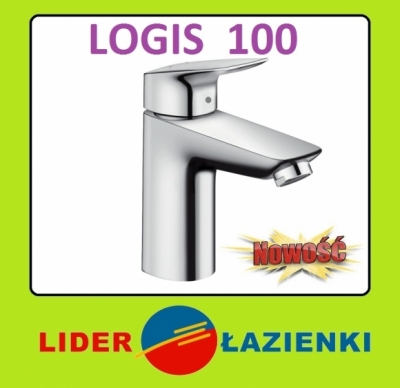 HANSGROHE LOGIS 100 bateria umywalkowa stojąca z korkiem
