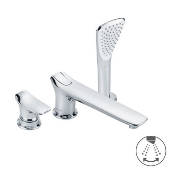 KLUDI AMBIENTA bateria 3-otworowa wannowa