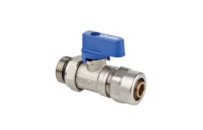 VALVEX zawór 1/2 x 16 mm do rur pex , rozdzielacza - niebieski