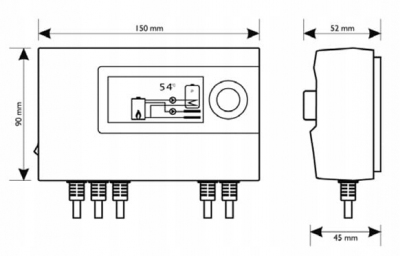 EUROSTER RED R11Z sterownik pomp C.O. i CWU