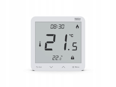 TECH R-10S PLUS dedykowan regulator pokojowy BIAŁY