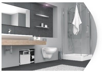 SFA Sanipack Plus Pompa WC do fekalii z rozdrabniaczem