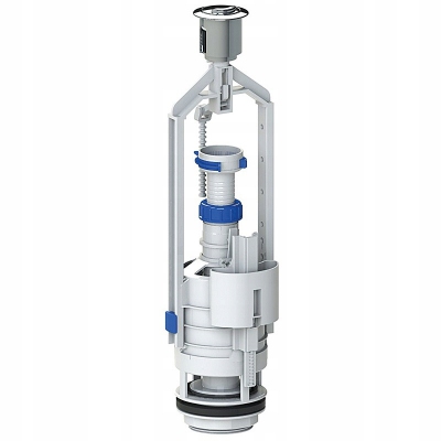 Zestaw naprawczy do spłuczki: zawór spustowy 3/6 litra + pływakowy 3/8