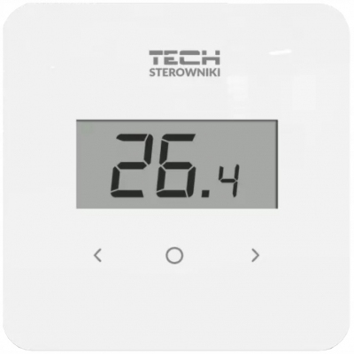 TECH R-12b dedykowany regulator pokojowy BIAŁY