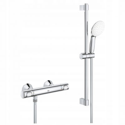 GROHE GROHTHERM 500 bateria prysznicowa z termostatem + zestaw natryskowy