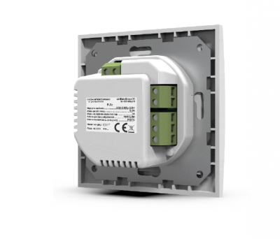 TECH F-2Z V1 przewodowy regulator pokojowy CZARNY