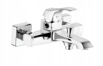 VALVEX CADIA CHROM Bateria wannowa ścienna