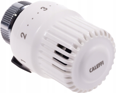Caleffi prosty zestaw zaworów termostatyczny z głowicą KIT4221402