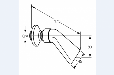 KLUDI A-QA NATRYSK SPIĘTRZONY DN 20