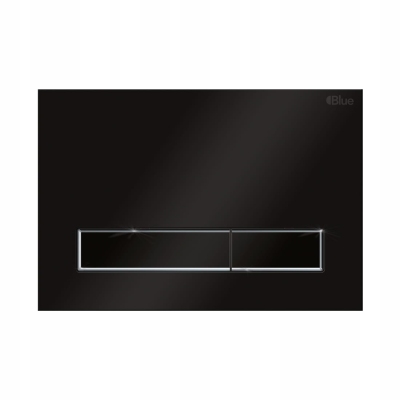 BLUE RAFA M08V1 przycisk spłukujący CZARNY MAT / CHROM