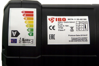 IBO pompa obiegowa C.O. BETA2 25-40/180 ELEKTRONI