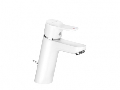 KLUDI PURE&EASY jednouchwytowa bateria umywalkowa 100 BIAŁA