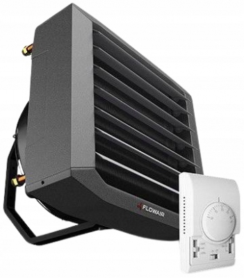 FlowAir Leo S3 zestaw nagrzewnica 32,7 KW + regulator + konsola