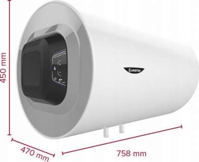 ARISTON Podgrzewacz elektryczny bojler PRO1 ECO H 80 litrów POZIOMY 3201954