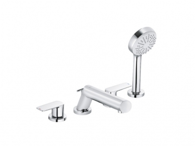 KLUDI PURE&STYLE bateria wannowo-natryskowa CZTEROOTWOROWA