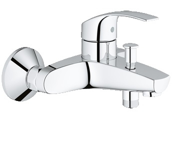 GROHE Eurosmart NEW  jednouchwytowa bateria wannowa ścienna CHROM