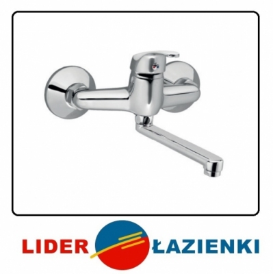 FERRO BASIC bateria umywalkowa ścienna z ruchomą wylewką BBC3