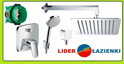 HANSGROHE HANSGROHE LOGIS CROMA zestaw podtynkowy z deszczownicą 30 cm