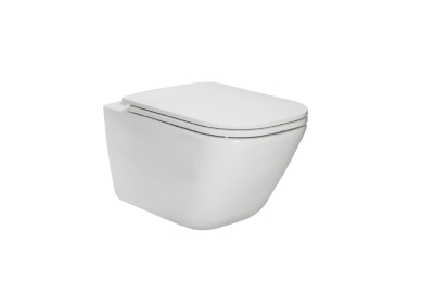 ROCA GAP Miska podwieszana Rimless Square z deską wolnoopadającą A34H470000