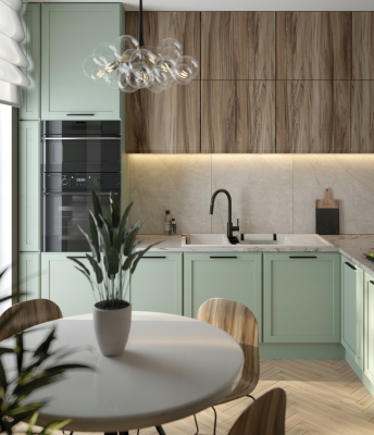 DEANTE LIMA Bateria kuchenna z wyciąganą wylewką 2 rodzaje strumieni CZARNA