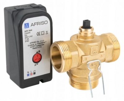 AFRISO 3-drogowy zawór strefowy AZV 844 G 5/4'