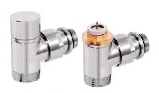 COMAP zestaw termostatyczny kątowy CHROM