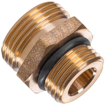 Nypel do rozdzielacza mosiężny 3/4