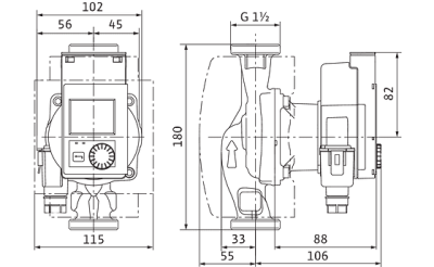 WILO Stratos PICO 25/0,5-6 pompa do C.O elektronik