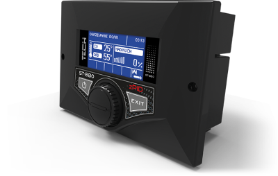 TECH ST-880 zPID Sterownik do kotła zasypowego z obsługą zaworu mieszającego