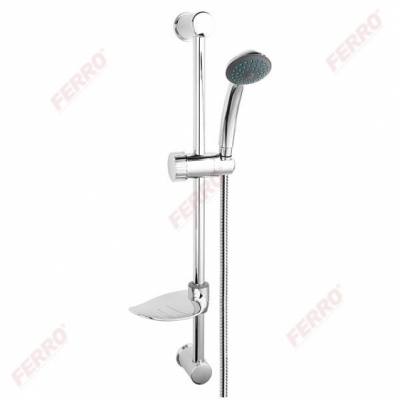FERRO Zestaw natryskowy przesuwny, 1-funkcyjny Simpla