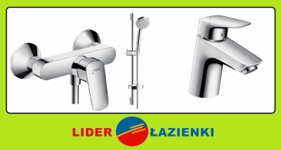 HANSGROHE LOGIS umywalkowa + natryskowa + Croma ZESTAW