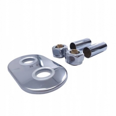 VARIO TERM zestaw maskujący rozeta podwójna CHROM